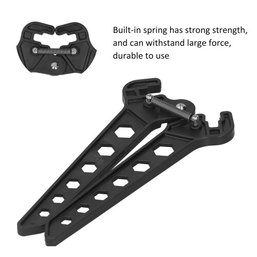 Portable ABS Compound Bow Support Folding Stand for Hunting & Shooting 2