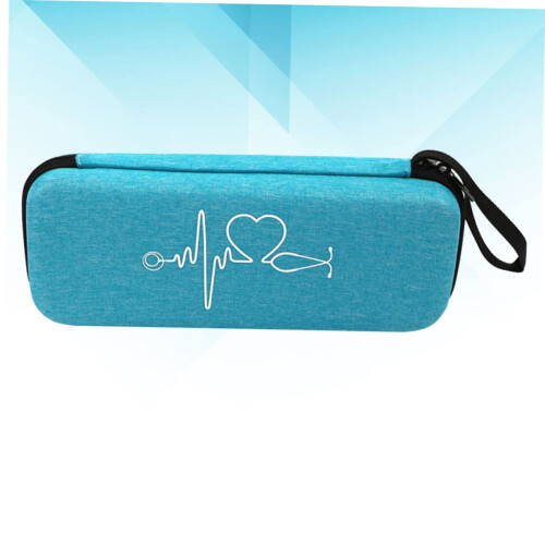 Stethoscope Case Hard Shell ImpactResistant Storage Pouch with Elastic Strap, Pack of 2 2