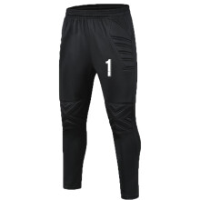 (Pant NO.1, 2XL Height 175-180CM) Men Kid Soccer Shirt Goalkeeper Uniform Long Sleeve Football Training Soccer Jersey Pant Soccer Short