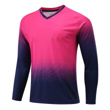 (Blank Rose 1 Shirt, 2XS Height 130-140CM) Men Football Goalkeeper's Uniform , Athletes Soccer Goalie Shirt