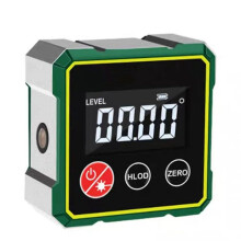 Inclinómetro digital de doble láser, nivel láser electrónico portátil, construcción de edificios, nivel especial, inclinómetro digital.