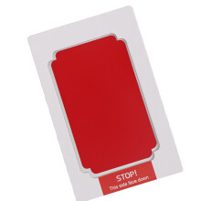 Baby Handprint Ink Pad 5x7Inch Baby Hand Footprint Inkpad-Red