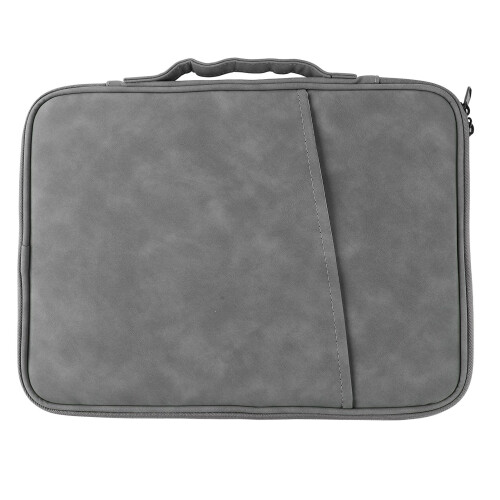 Shockproof Tablet Sleeve With Multi Layer Protection Water Resistant Fabric Front Pocket For Notebook Extra Side Storage Pocket And Mesh Pockets For