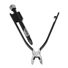Aircraft Safety 6-Inch Wire Twisting Pliers Heavy-Duty Locking Jaws
