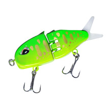 Fishing Bass Lures Articulated Fishing Lure Saltwater Jig Baits Trout Lure Fruit Green Color