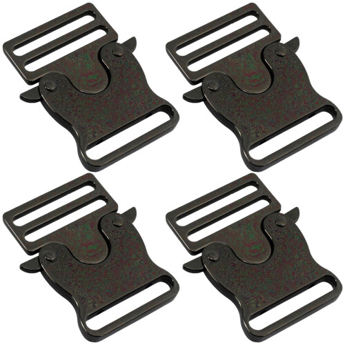 4 Pcs Quick Release Buckle Clip Secure Fastening-Gun color