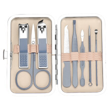 Outils de soins personnels pour hommes et femmes, kit de manucure portable et léger, cadeau idéal avec instruments de précision en acier