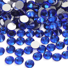 Lujosas piedras preciosas sueltas para manualidades, cristales planos de primera calidad para pegar y decorar adornos para fiestas de Halloween y
