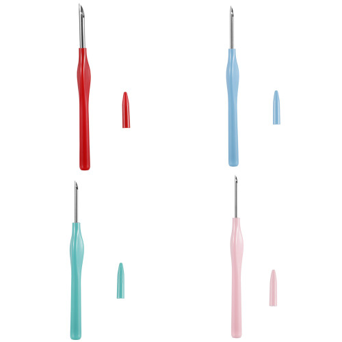 Punch Needle Tool Embroidery Pen Embroidery Punch Needle-Pink 1