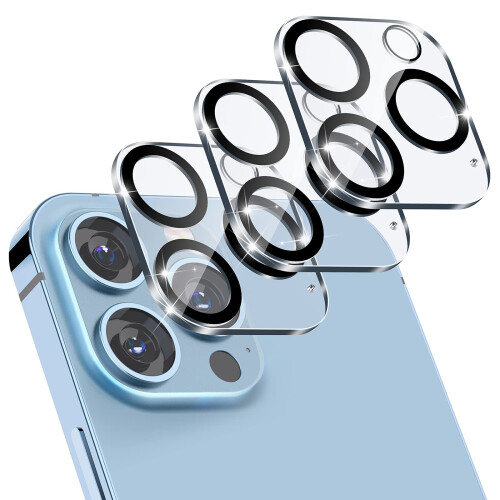 iPhone 13 Pro / 13 Pro Max Kameraschutz 3er-Pack gehärtetes Glas