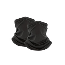 Mască de schi / încălzitor de gât Negru pachet de 2 Black M