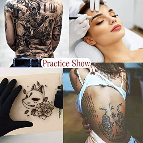 Leere Tattoo-Übungshaut Beige 1-pack 1