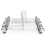Hosenbügel / Rockbügel mit Clips   10-pack 3