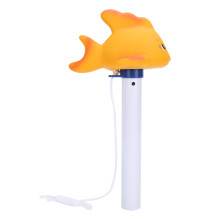 Goldfish Floating Pool Thermometer: Accurate Durable Fun Water Gauge