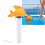 Goldfish Floating Pool Thermometer: Accurate Durable Fun Water Gauge 7