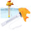 Goldfish Floating Pool Thermometer: Accurate Durable Fun Water Gauge 9
