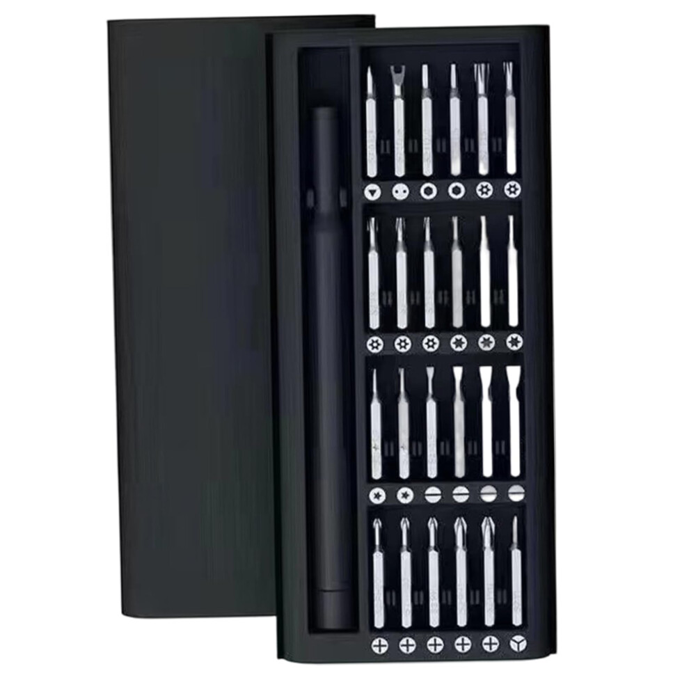 24 In 1 Magnetic Precision Screwdriver Set With Torx Flat Hex Bits For Electronics 9382693202529