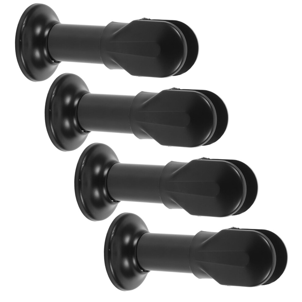 Stainless Steel Toilet Partition Foot Support, 4Pack, For Bathroom Stall Hardware, Partition Holder Clamp Legs 9199774562270
