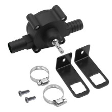 Hand Electric Drill Pump Miniature Compact Size Priming Water Pump Portable Household Drill Pump Attachment for Garden