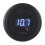 2-in-1 12V Digitaler U/min-Tachometer Voltmetermessgerät LED-Display Schwarz 52mm 1
