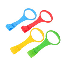 Bed Pull Rings 4Piece Set For Newborns, LearningToWalk Aid, Easy Install NoScrew Safety Cot Rings, Four Colors, Comfortable Grip