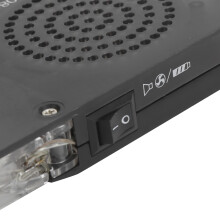Laptop Cooling Pad DR-2008A with 2 Fans, LED Blue Light, Built-in Speakers