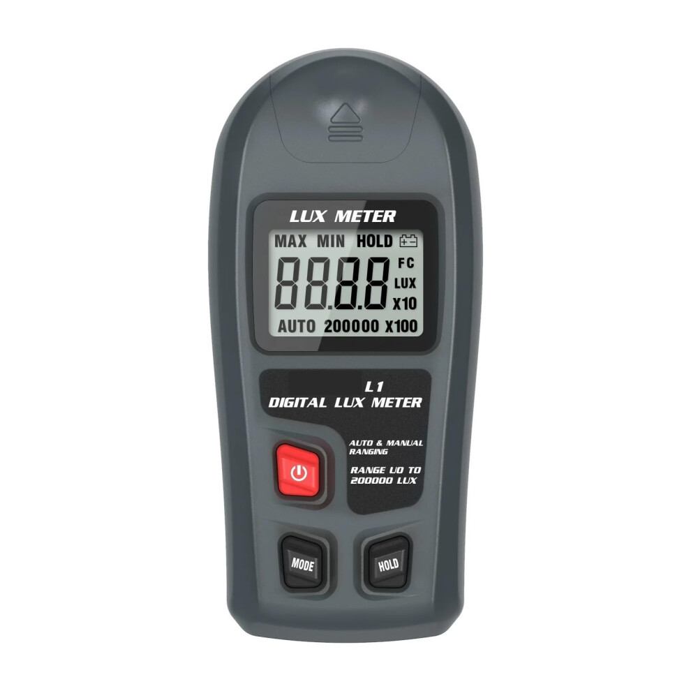 Digital Meter 0200000 Lux Range Lcd Pocket Lux Meter Lux Fc Tester Illuminance Photometer Model Light 9347817585230
