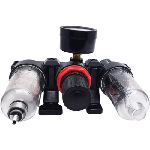 AC2000 Air Compressor Filter Regulator with Fiber Filter for OilWater Separation and Precise Pressure Control 1