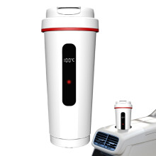 12V Stainless Steel Car Kettle with Rapid Heating for Tea and Coffee Camping Travel Trips