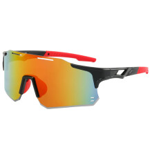Photochromic Sunglasses Unisex Lightweight Frame Polarized Lenses For Bike Fishing Hiking Driving Outdoor Use Purple Red