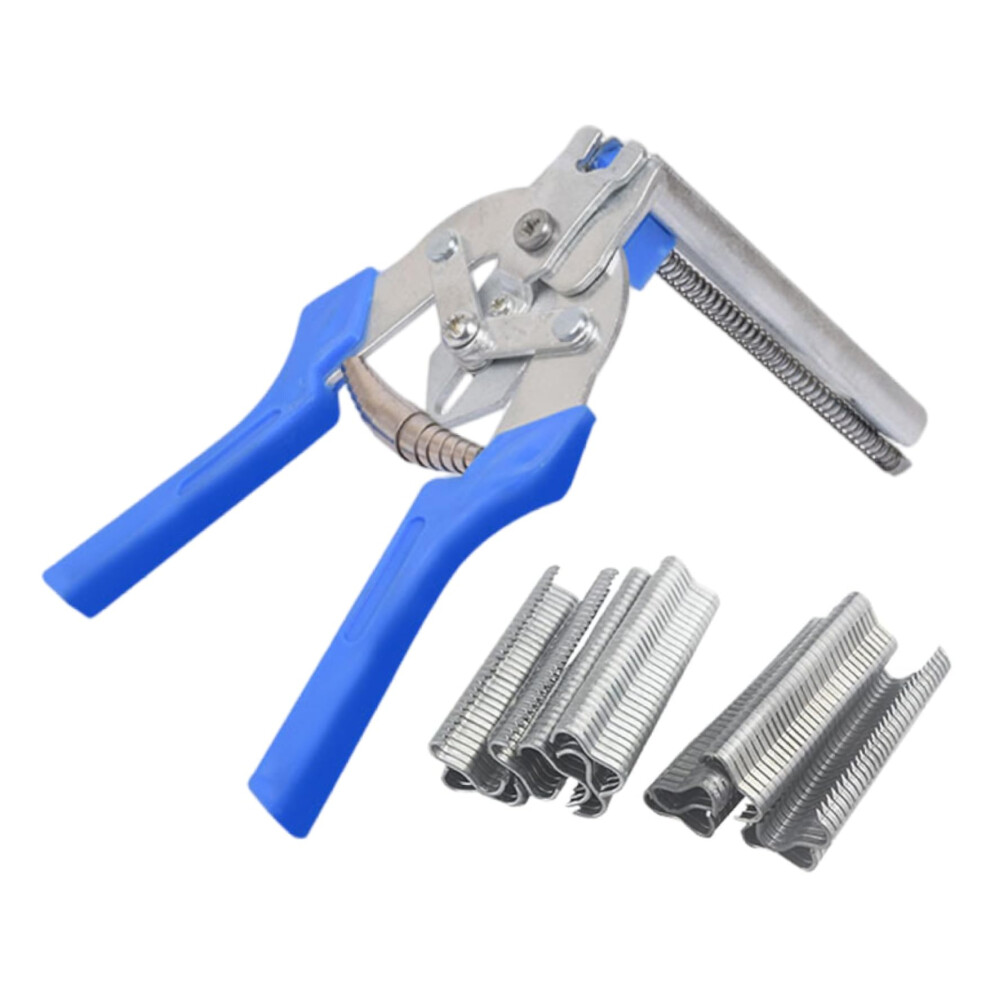 Fence Pliers With 600 M Nails, Rustproof Comfort Grip Hog Ring Pliers For Fencing And Animal Cages 9382693204363