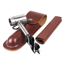 Multipurpose Manual Survival Drill Bit Carbon Steel Scotch Eye Wood Auger Portable SelfTapping Wood Punch Tool