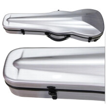 Violin Case 16Inch Carbon Fiber Lightweight Backpack Style DropResistant Rainproof Compressive Protection Light Yellow