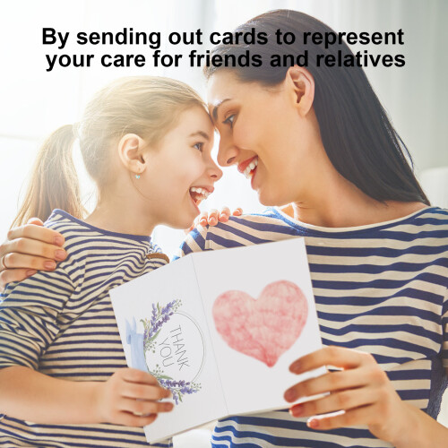 24Pcs Greeting Card Set with Blank Interior Envelopes & Stickers 2