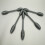 5 Pcs Texture Stick Double Head Modeling-White double heads 5 6