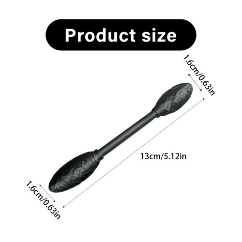 5 Pcs Double Head Modeling Stick Texture-Dark gray double hea 5 1