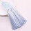 20Pcs Small Tassels with Gradient Color Designs For-Pink yellow 6