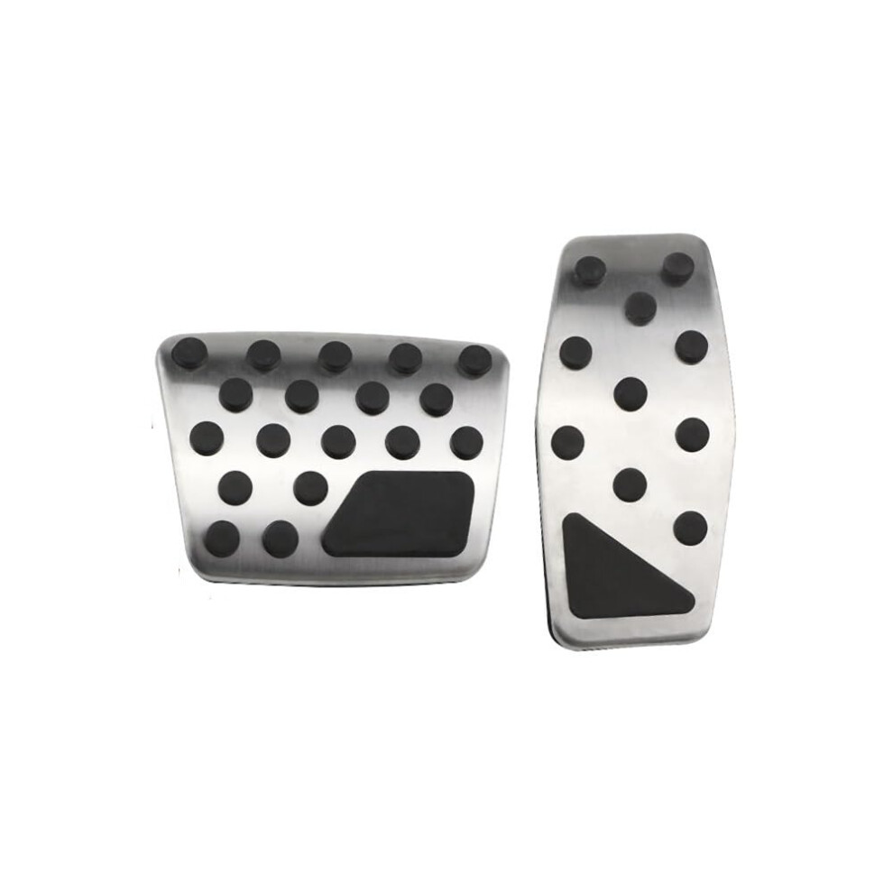 Antislip Stainless Steel Brake And Gas Pedal Covers For Enhanced Safety For Jeep Renegade 20152020 9347817587265