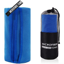 Large Microfiber Quick Dry Towel 76x152cm Soft Skin Touch for Gym Swimming and Sports Use