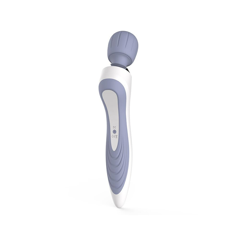 Portable Handheld Massager 11 Vibration Modes USB Rechargeable Mini Massage Hammer Neck Back Shoulders Waist OffWhite