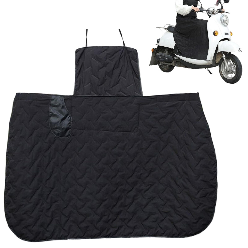 Scooter Leg Cover Waterproof Windproof Lap Apron With Warm Insulated Lining For Winter Riding 9382693351470