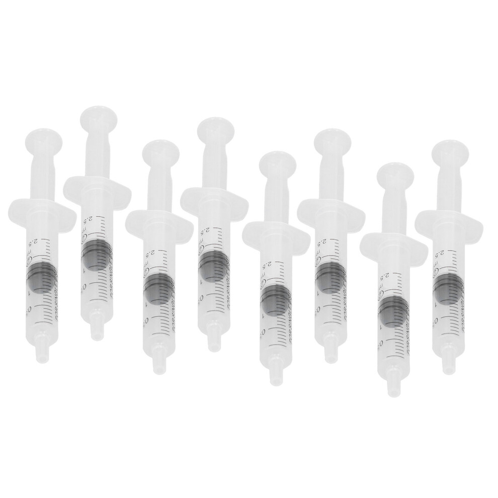 2.5ml Perfume Dispensing Syringe Set 8Pcs Plastic Refill Tool