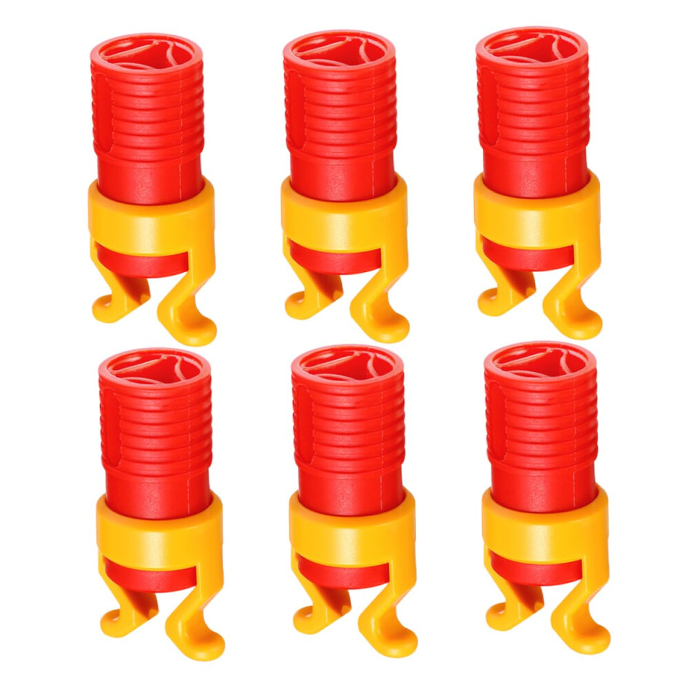 6Pcs Abs Plastic Screw Holder For Drill With Universal Woodworking Clamp And Easy Grip Design 9347817496154