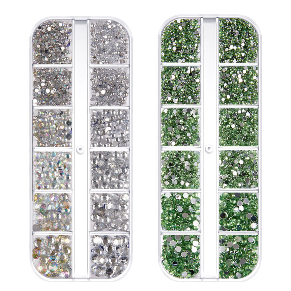 Creative Elegance: Rhinestones for Craft, Quality Glass Material, Easy Application, Multi-faceted Sides, Ideal for Personalized Creations, Sparkle an