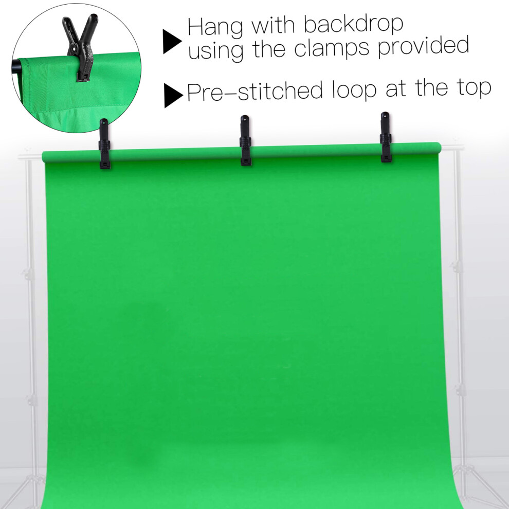 10 X 12Ft Photography Backdrop With Clamps For Studio Portrait Photography 3.6M 9441379211481