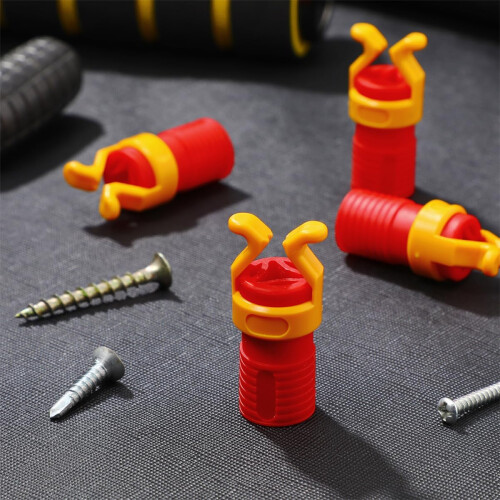 6pcs Screw Holder for Drill ABS Woodworking Screw Guide Set Secure MultiSize Fasteners 2