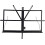 Portable Music Stand Folding Iron Triangular Base Adjustable Height With Bag Music Score Stand 3