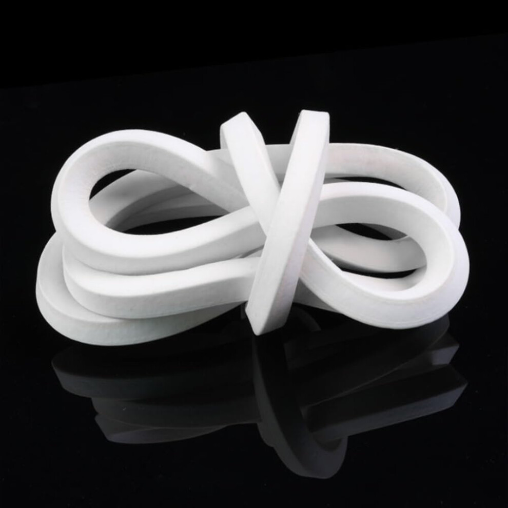 Fe 5X10mm White Elastic Sealing Strip For Doors, 2X10mm16x16mm White Foamed Silicone Strip 9094768820643