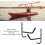 Kayak Storage Rack Foldable 90 Rotatable Surfboard Wall Mount for Garage or Shed 2