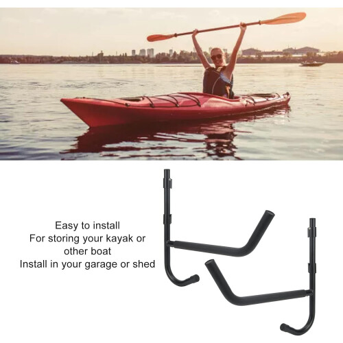 Kayak Storage Rack Foldable 90 Rotatable Surfboard Wall Mount for Garage or Shed 1